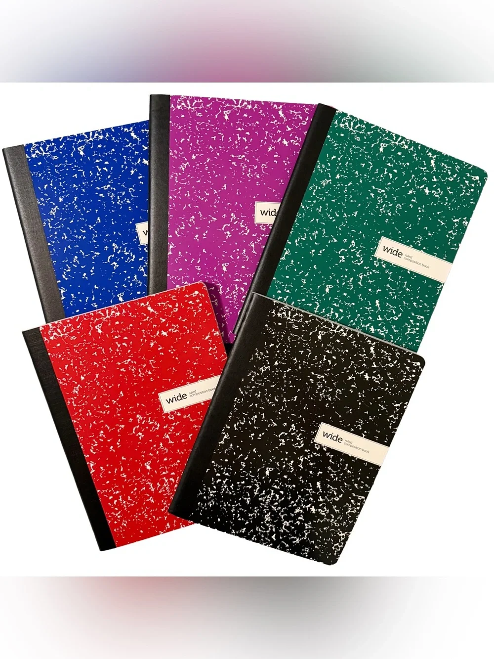 Composition Notebooks 5-pack - Picture 1 of 4